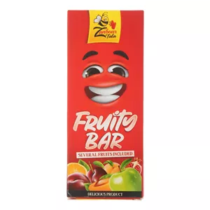 لواشک ورقه‌ای چند میوه زنبور طلا - 150 گرم بسته 5 عددی