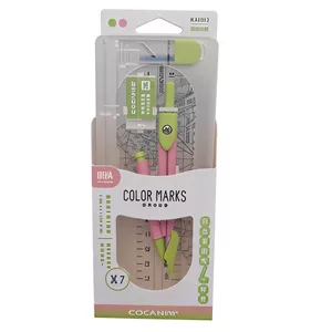 ست 7 تکه پرگار کوکای مدل اتودی کد kj1012