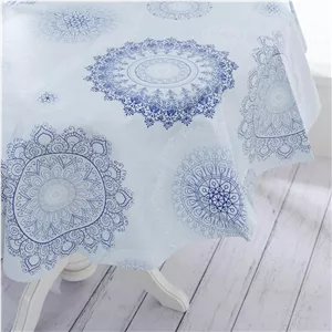 رومیزی انگلیش هوم مدل Mandala سایز 140x140 سانتی‌متر