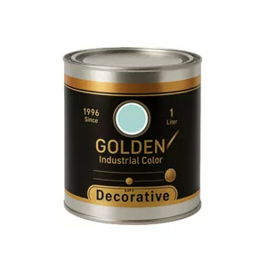 رنگ سبز فیروزه ای متوسط نیمه براق روغنی تات کد 2-27-3 حجم 1 لیتر