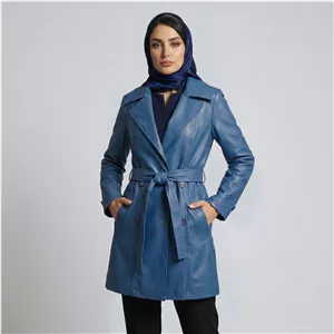 کت چرم زنانه السانا مدل گیلوا کد 2426