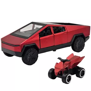 ماکت ماشین ناب سل مدل تسلا فلزی موزیکال چراغدار عقب کش کد Tesla Metal Musical Lighted car naab003 scale 1:48