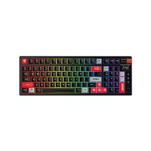 کیبورد بی‌سیم گیمینگ فنتک مدل Atom Pro97 MK918Redswitch