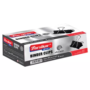 گیره کاغذ پارسیکار مدل JM141 بسته 12 عددی