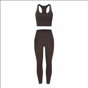 ست تاپ و لگینگ ورزشی زنانه مدل اسکواش کد M5239