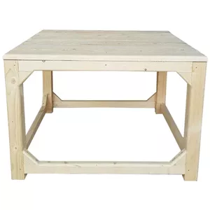 میز کرسی مدل چوبی کد 100x100 