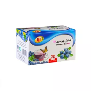دمنوش میوه ای بلوبری 111 - 40 گرم بسته 20 عددی