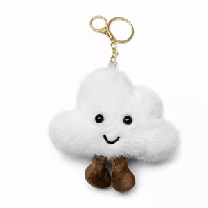 آویز کیف زنانه مدل ابر خندان