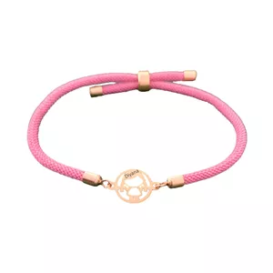 دستبند طلا 18 عیار دخترانه لیردا مدل اسم دیانا