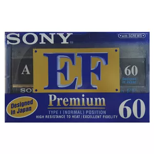 نوار کاست سونی مدل EF Primium 60