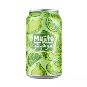 نوشابه گازدار موهیتو بهنوش - 330 میلی‌لیتر