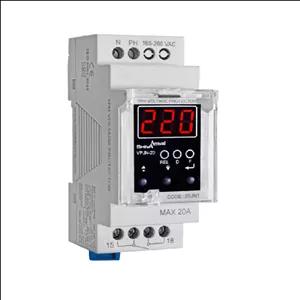 محافظ ولتاژ شیوا امواج مدل دیجیتالی VPJN-20 کد 20JN1 بسته چهار عددی