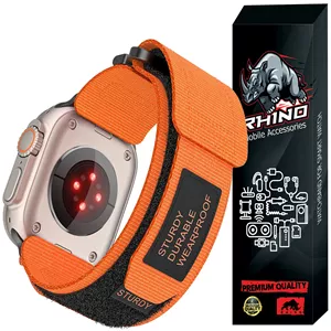 بند راینو مدل Tactical Nylon مناسب برای اپل واج سری 8 45 میلی متری