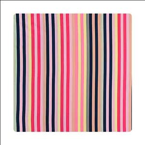 روکش لحاف پنبه آدنو مدل Colored stripes کد FI51 یک نفره سایز 220x160 سانتی‌متر