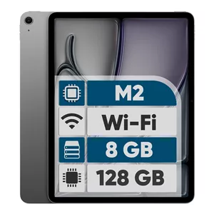 تبلت 13 اینچی اپل مدل iPad Air 2024 M2 Wi-Fi ظرفیت 128 گیگابایت و رم 8 گیگابایت