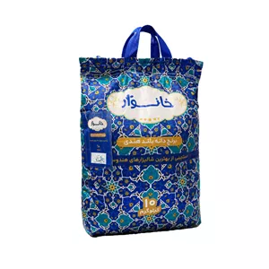 برنج دانه بلند هندی خانوار - 10 کیلوگرم