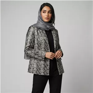 کت چرم زنانه اچ اند ام مدل 1164938
