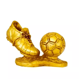 تندیس مدل توپ و کفش طلا