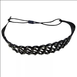 تل مو دخترانه مدل ژله ای طرح زنجیر کد mah0349