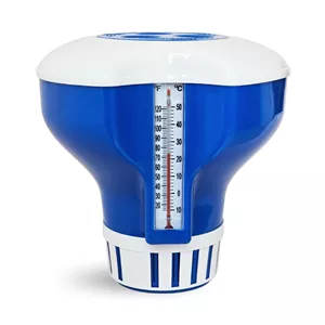 شناور قرص کلر استخر مدل دماسنج دار