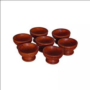 مجموعه ظروف هفت سین 7 پارچه مدل منبت کاری