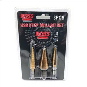 مته کاجی پله ای باس مدل LIFE_STYLE- bit3 مجموعه 3 عددی