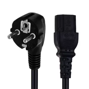 کابل برق سه پین منبع تغذیه کامپیوتر ام ان اس مدل M050B طول 1.5 متر