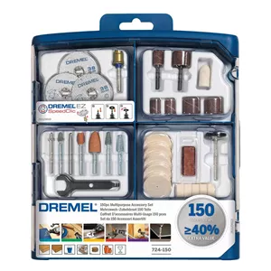 ابزار حکاکی درمل مدل حرفه ای 724-150 Dremel Accessories مجموعه 150عددی