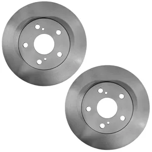 دیسک ترمز چرخ جلو خودرو فورس مدل E140-E150 کد 2008-2013 مناسب برای تویوتا کرولا بسته ۲ عددی