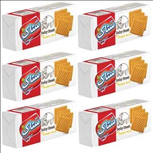 بیسکویت جو با شهد توت ستاک - 200 گرم بسته 6 عددی