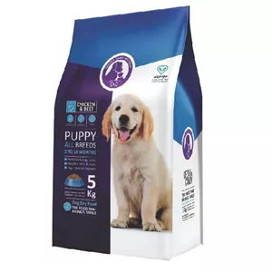 غذای خشک سگ نابالغ سزار و کندی مدل Puppy وزن 5 کیلوگرم