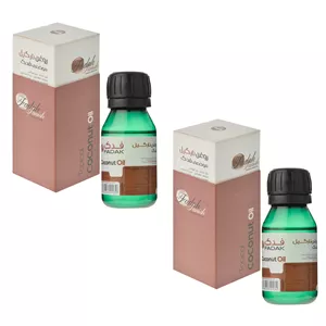 روغن نارگیل فدک تانیش مدل CoCO مناسب برای انواع پوست و مو حجم 50 میلی لیتر بسته دو عددی