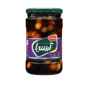 ترشی سیر گل کارامل دار آرشیا - 660 گرم
