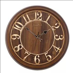 ساعت دیواری ولدر مدل 53 صفحه چوبی