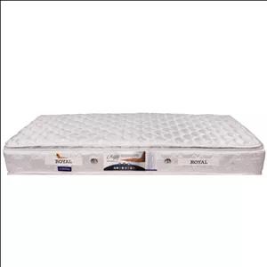 تشک طبی رویال مدل ریباند اسفنجی پددار دونفره سایز 200*160 سانتی متر