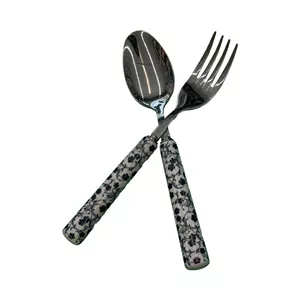 سرویس قاشق و چنگال 6 پارچه 3 نفره دنی هوم مدل 32735
