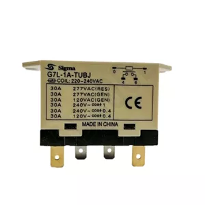 رله کنتاکتور کولرگازی مدل 4 پین سیگما کد G7L-1A-TUBJ مناسب برای انواع کولرگازی