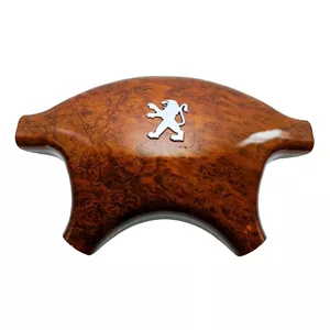 قاب وسط غربیلک فرمان خودرو کالانیکس مدل GHB-PARSWOOD-10344 طرح چوب مناسب برای پژو پارس