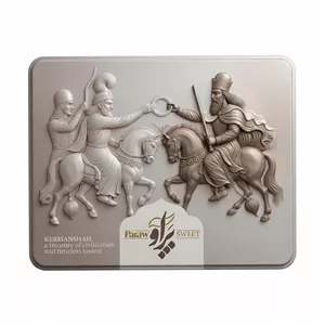 نان برنجی درباری حاج نصرالله نوری - 400 گرم