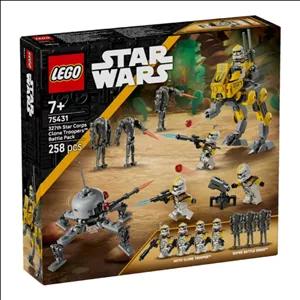 لگو 258 تکه سری استاروارز مدل 327th Star Corps Clone Troopers Battle Pack 75431