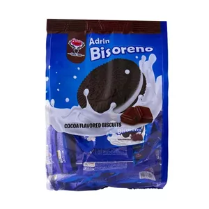 بیسکویت کرم‌دار کاکائو آدرین - 320 گرم