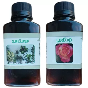 کود مایع هیومیک اسید و کود گلدهی مدل life drop حجم 110 میلی لیتر