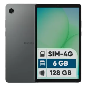 تبلت 8.7 اینچ سامسونگ مدل Galaxy Tab A11 4G، ظرفیت 128 گیگابایت و رم 6 گیگابایت، قابلیت پشتیبانی از سیم کارت، رزولوشن دوربین 8 مگاپیکسل