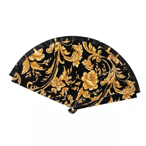 باد بزن مدل باغ گل کد q16