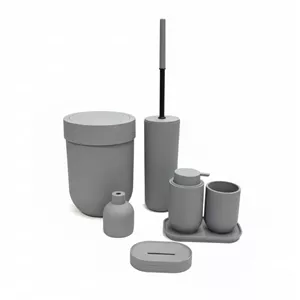 ست سرویس بهداشتی 7 تکه دلفین مدل NL-720-gry