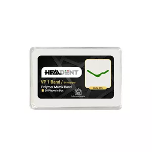 مواد و تجهیزات دندانپزشکی نوار ماتریکس هیلدنت مدل VP1 کد 635 بسته 50 عددی 
