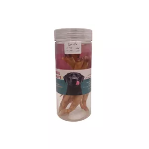 تشویقی سگ راسل مدل پای مرغ وزن 100 گرم