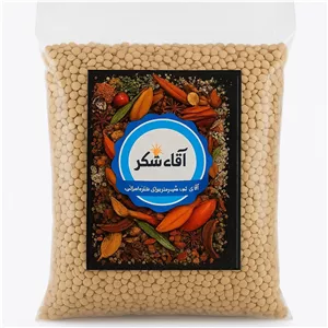 عدس درشت ممتاز آقای شکر - ۳ کیلوگرم