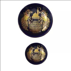 دیوارکوب تزئینی طرح طاووس و گل بسته دو عددی