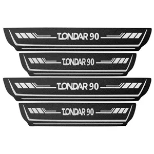 پارکابی خودرو آداک طرح چرم کد l9001مناسب برای تندر90 مجموعه 4 عددی